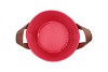 ZINC LEATHER FUCHSIA MAT 18X17CM