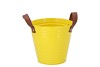 ZINC LEATHER YELLOW MAT 16X15CM