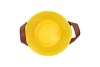 ZINC LEATHER YELLOW MAT 16X15CM