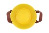 ZINC LEATHER YELLOW MAT 20X19CM