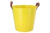 ZINC LEATHER YELLOW MAT 30X28CM