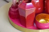 MARRAKECH K FUCHSIA PLATE 26X2CM