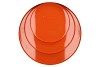 MARRAKECH K ORANGE PLATE 33X2CM
