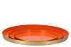 MARRAKECH K ORANGE PLATE 33X2CM