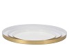 MARRAKECH K WHITE PLATE 26X2CM