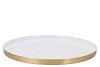 MARRAKECH K WHITE PLATE 40X2CM