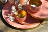 MARRAKECH K PEACH PLATE 26X2CM