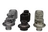 KARAKUM GREY CANDLE H ASS