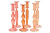 KARAKUM CORAL SUNSET CANDLE H ASS 9X35CM