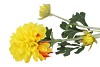 SILK DAHLIA YELLOW 65CM