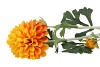 SILK DAHLIA 3X ORANGE 65CM NM