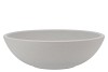 VINCI MATT GREY BOWL LOW 30X9CM NM