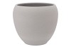 VINCI MATT GREY FLOWER POT 28X24CM NM