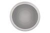 VINCI MATT GREY FLOWER POT 28X24CM NM