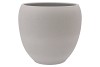 VINCI MATT GREY FLOWER POT 31X28CM NM