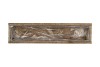 WOOD RECTANGLE NATURAL 37X9X8CM