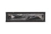 WOOD RECTANGLE BLACK 32X8X7CM