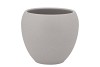 VINCI MATT GREY FLOWER POT 17X15CM NM