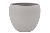 VINCI MATT GREY FLOWER POT 22X19CM NM