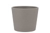 CERAMIC GREY STRUCTURE POT 13CM