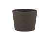 CERAMIC DARK GREY POT 11CM NM
