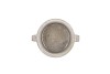 CONCRETE EARS GREY POT 11X8CM NM