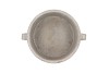 CONCRETE EARS GREY POT 19X15CM NM