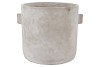 CONCRETE EARS GREY POT 32X28CM NM