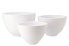 VINCI MATT WHITE BOWL 23X15CM NM