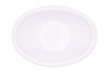 VINCI MATT WHITE BOWL OVAL 24X17X12CM NM