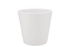 VINCI MATT WHITE CONTAINER POT 15X13CM NM