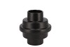 STAIRS BLACK MAT VAAS 14X15CM