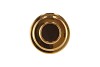 STAIRS GOLD SHINY VAAS 14X15CM
