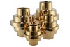 STAIRS GOLD SHINY VAAS 14X15CM