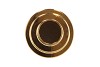 STAIRS GOLD SHINY VAAS 18X20CM