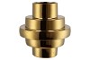 STAIRS GOLD SHINY VAAS 26X30CM