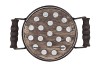 GLASS DECO LID 16X12X13CM