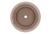 TERRA CHOCO POT CILLINDER GRIJS 22X17CM NM