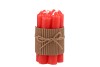 CANDLE CROWN FUCHSIA PER 7 2X12CM NM