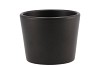 CERAMIC ANTHRACITE MATT POT 11X9,5CM