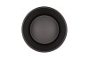 CERAMIC ANTHRACITE MATT POT 13X12CM