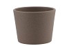 CERAMIC BROWN POT 11X9,5CM NM