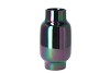 DAIRA PEARL BLACK VASE 10X19CM