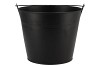 ZINC BASIC BLACK BUCKET 22,5X18CM