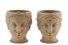 QUEEN POT SAND 15X17CM ASS