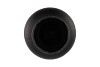 DJEDDA VASE FLAT MAT BLACK 21X29CM