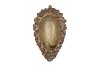 CONCRETE PINECONE BROWN OVAL 23X12X10CM