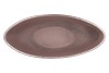 HAVANA BOWL OVAL OLD PINK 39X19X27CM