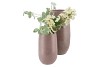 HAVANA VASE OLD PINK 17X25CM