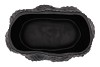 MULTAN BLACK POT OVAL 27,5X17,5X18,5CM